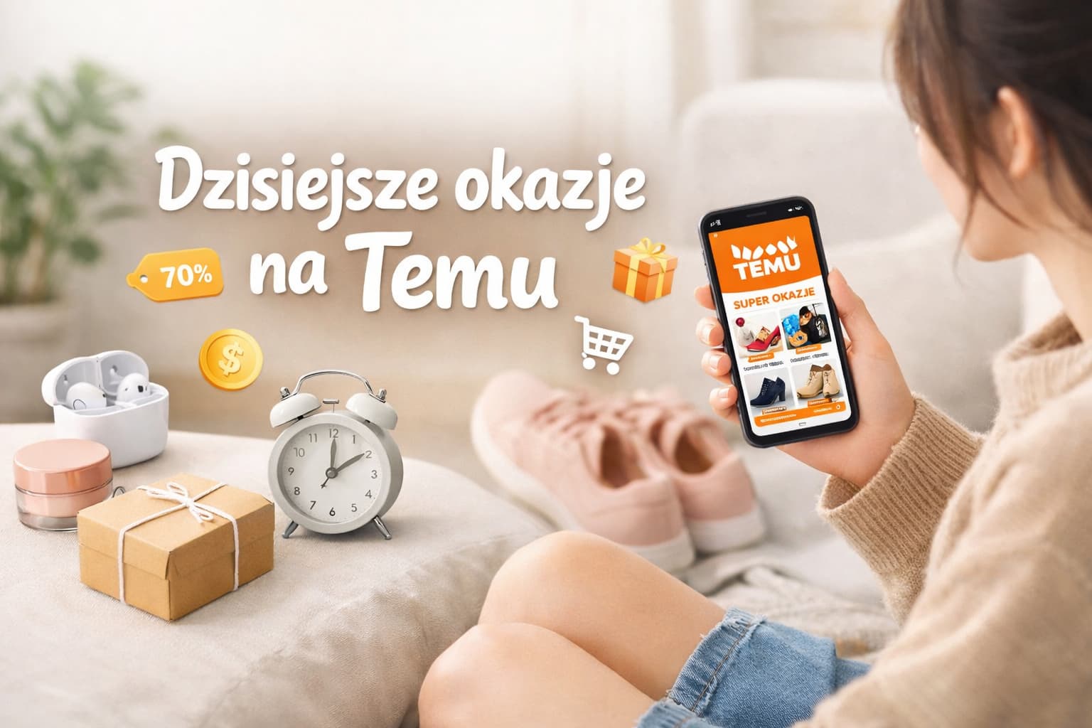 Jak skutecznie korzystać z dzisiejszych okazji na Temu