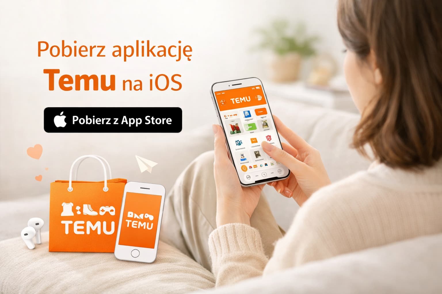 Pobierz aplikację Temu na iOS do codziennych zakupów