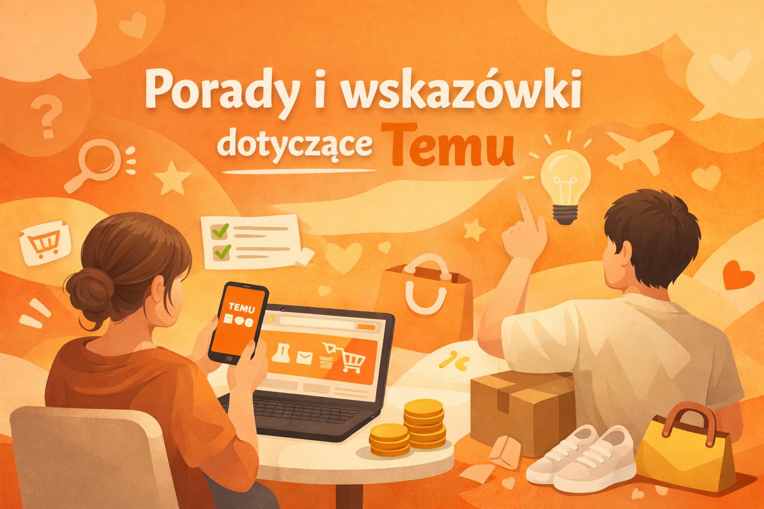 Porady i wskazówki dotyczące Temu dla kupujących