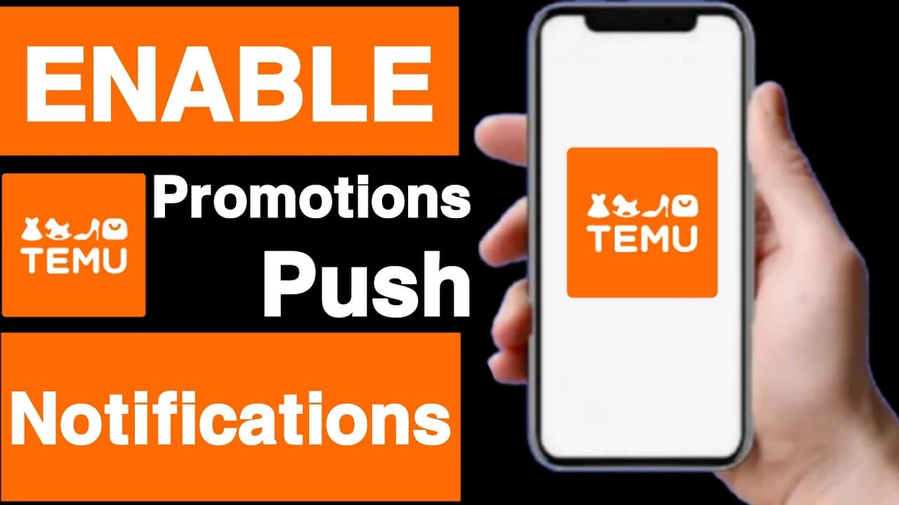 Jak włączyć i zarządzać powiadomieniami push z Temu
