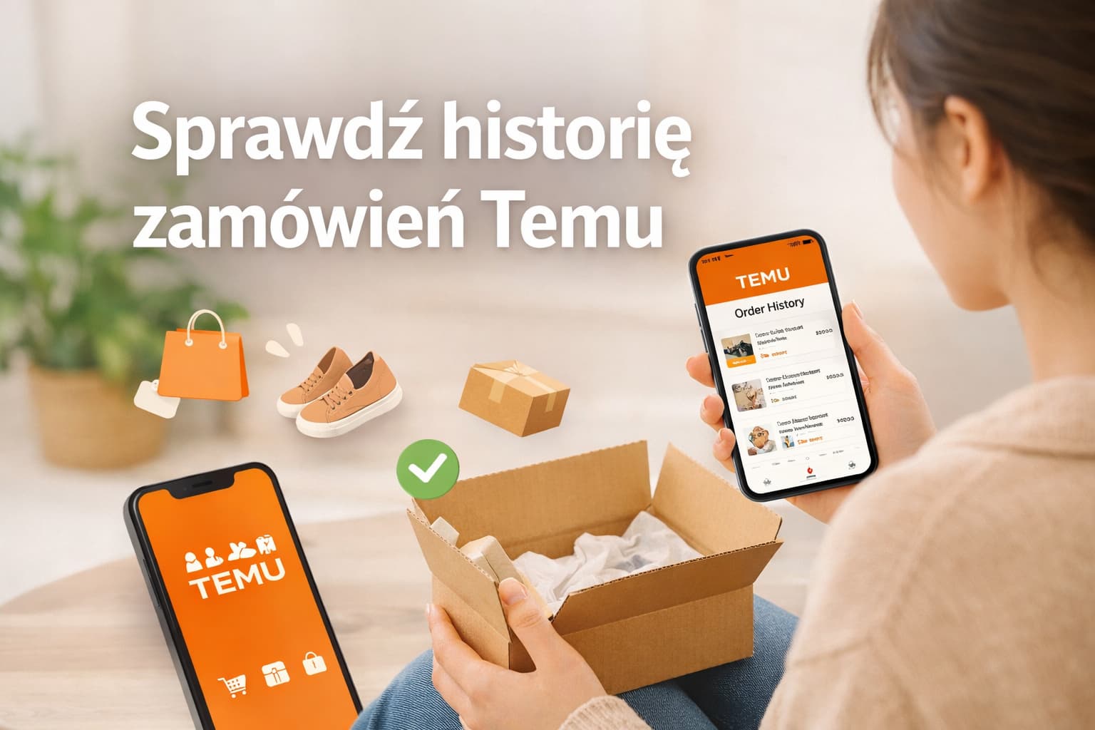 Sprawdź historię zamówień Temu w kilku prostych krokach