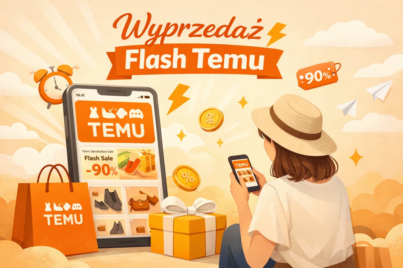 Wyprzedaż flash Temu – najlepsze okazje w aplikacji