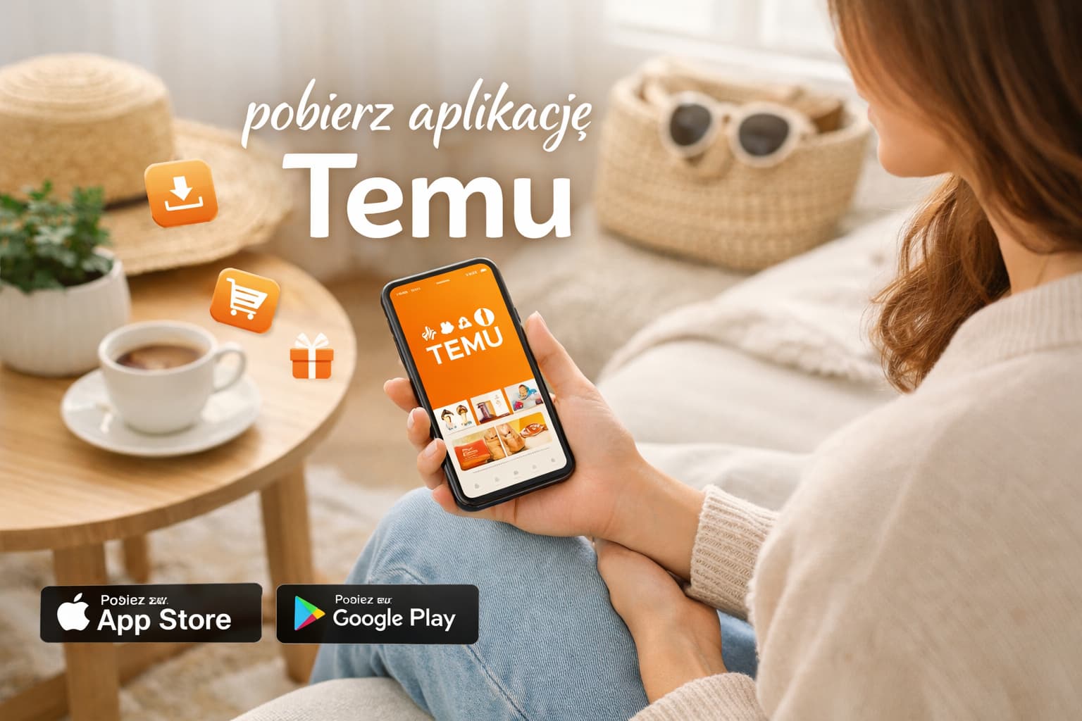 Pobierz aplikację Temu i odkryj nowy sposób zakupów online