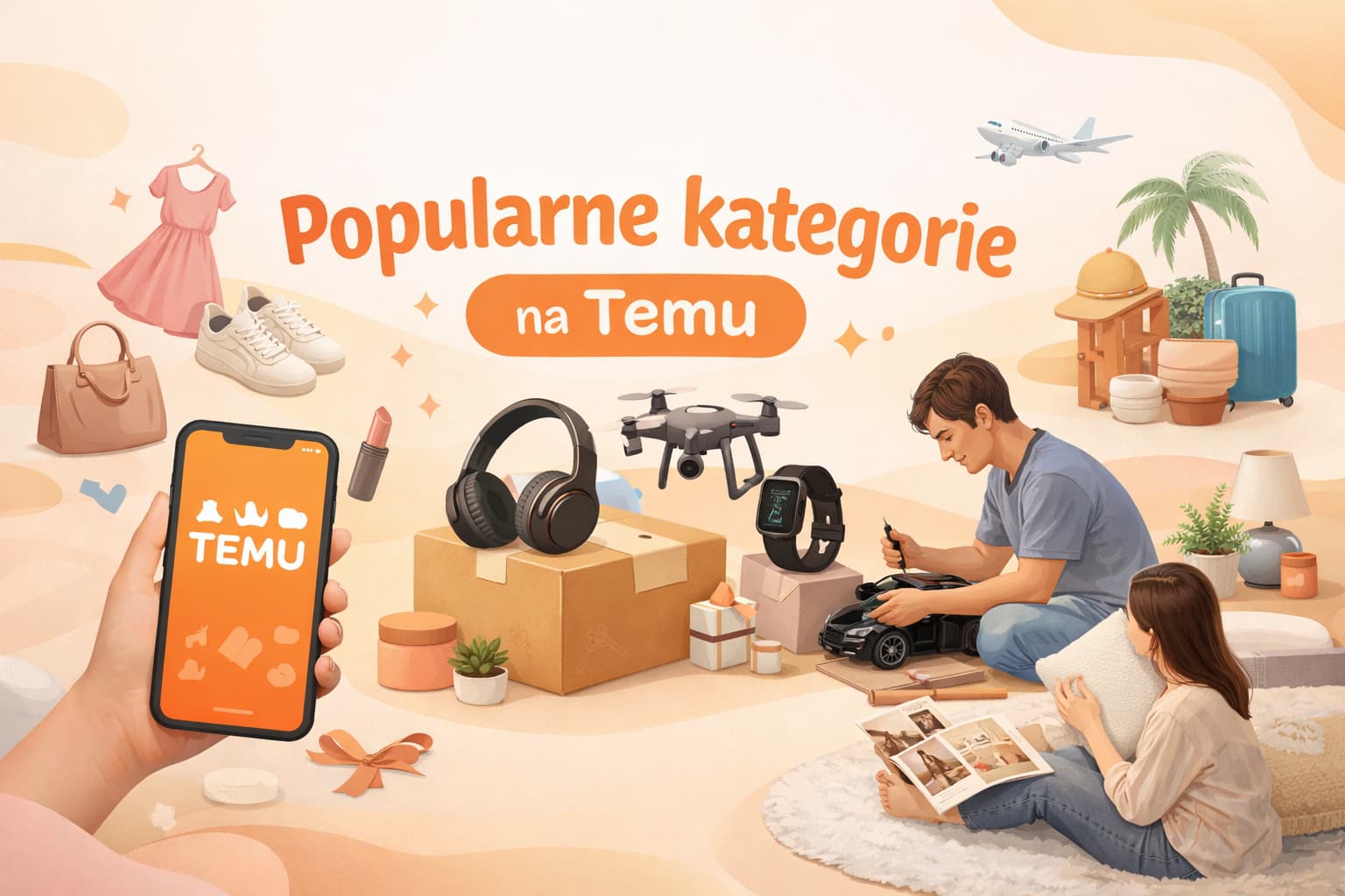 Popularne kategorie na Temu – co najczęściej kupują użytkownicy