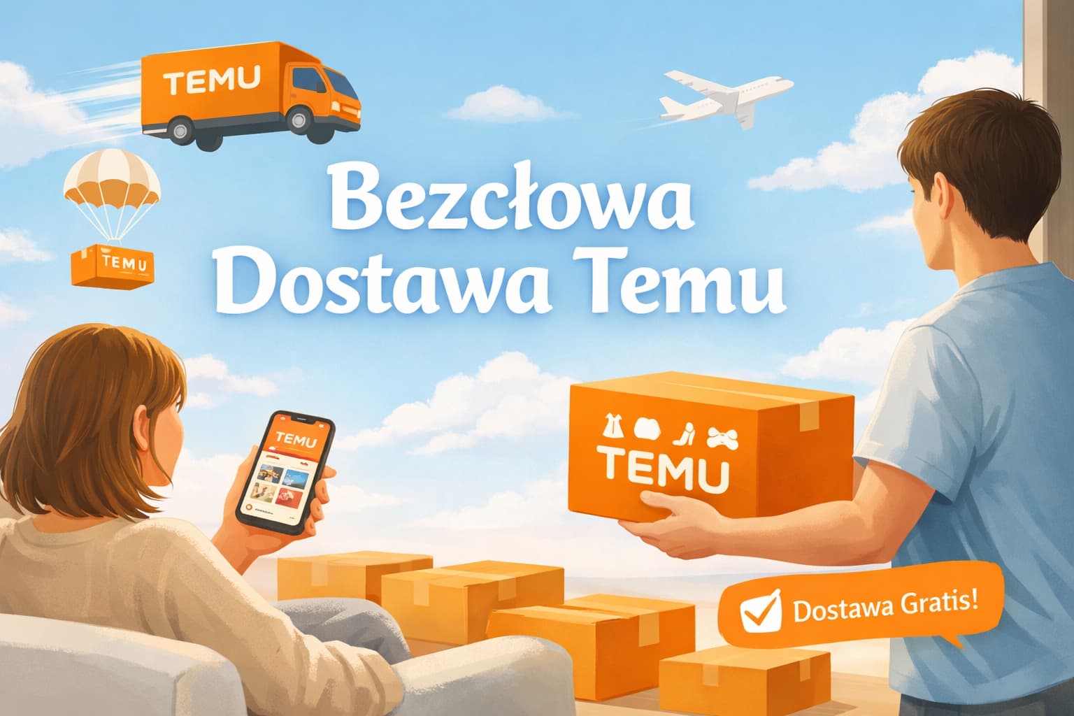 Bezcłowa dostawa Temu – jak działa i czy się opłaca