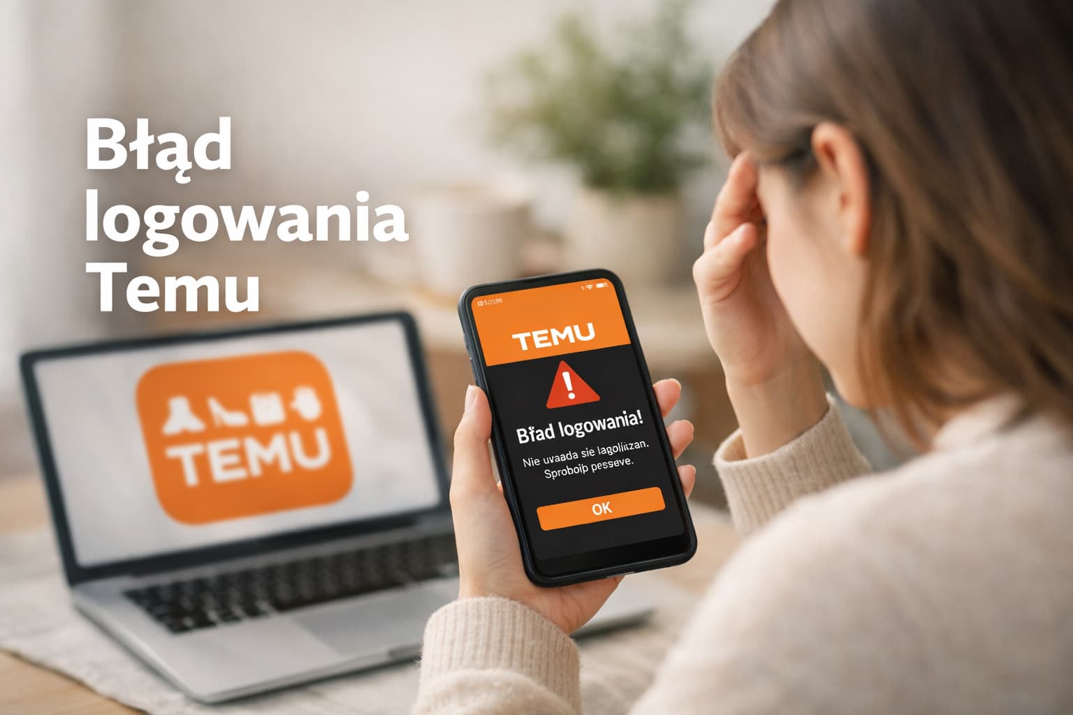 Błąd logowania Temu – jak szybko odzyskać dostęp