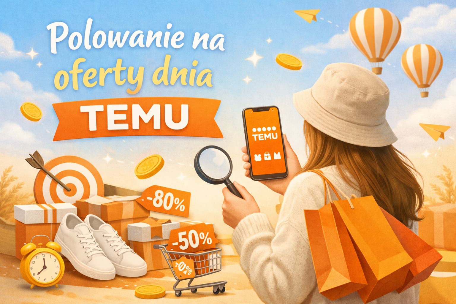 Polowanie na oferty dnia Temu – kupuj taniej codziennie