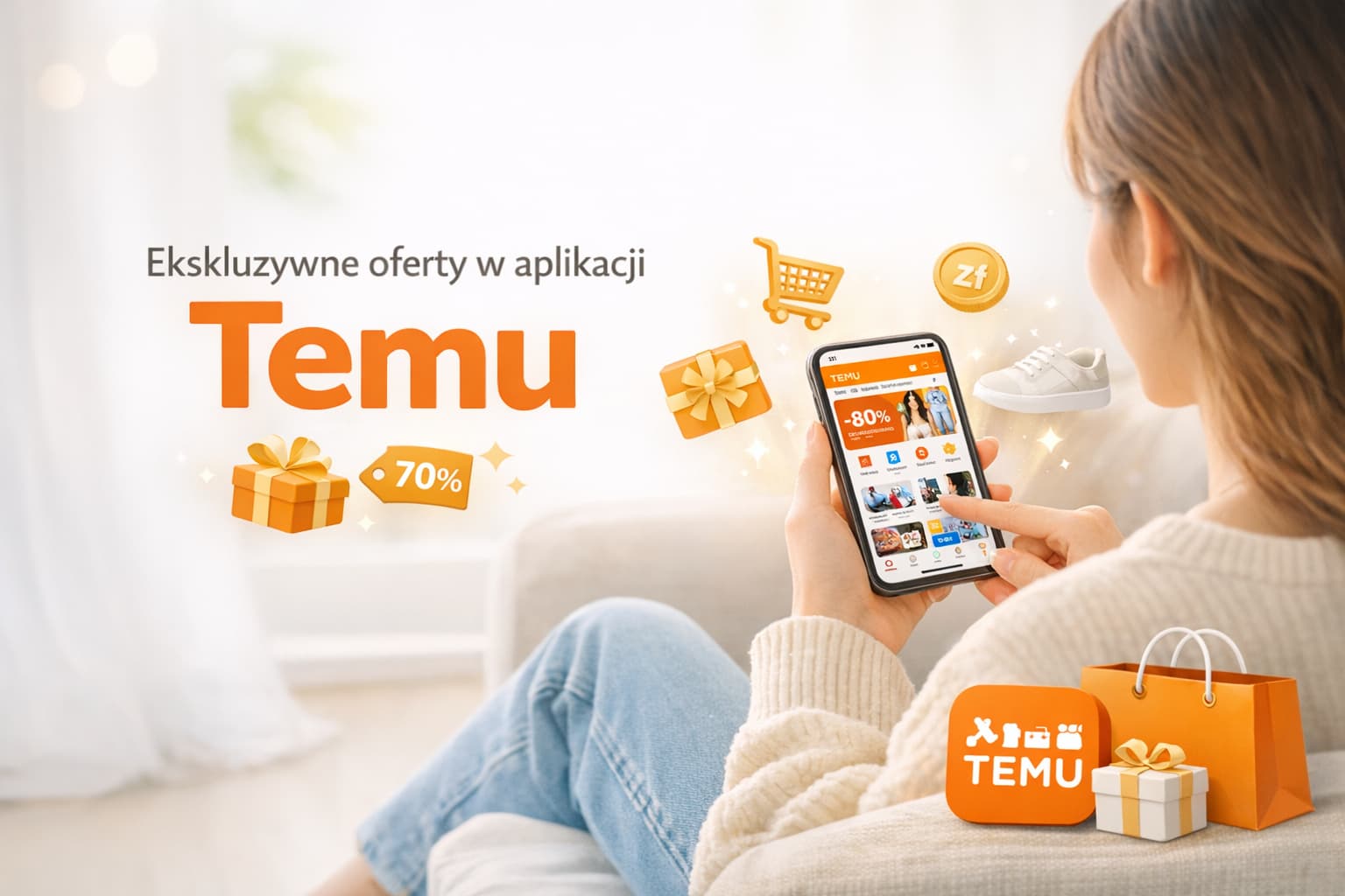 Ekskluzywne oferty w aplikacji Temu – jak je znaleźć