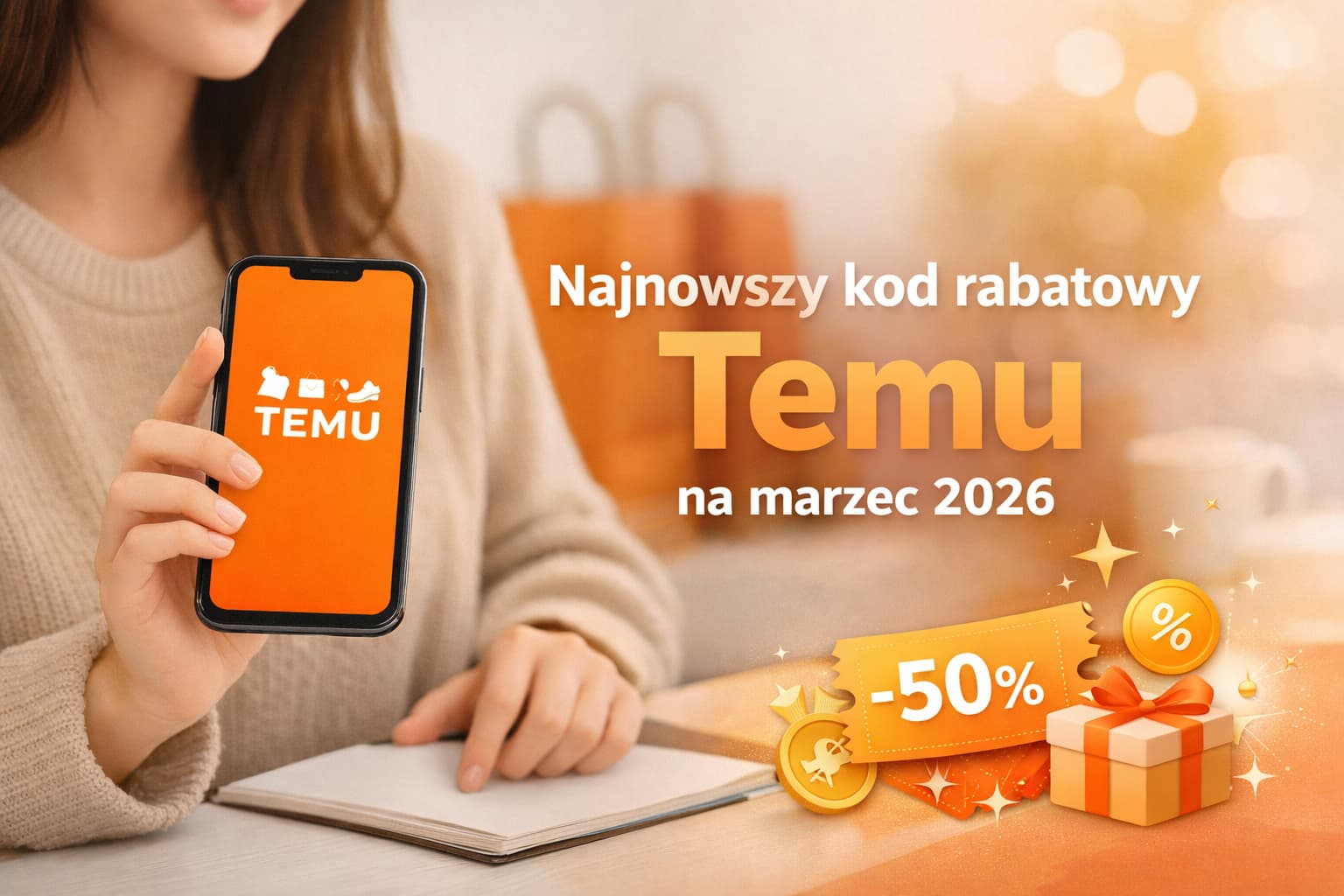 Najnowszy kod rabatowy Temu na marzec 2026 – aktualne promocje